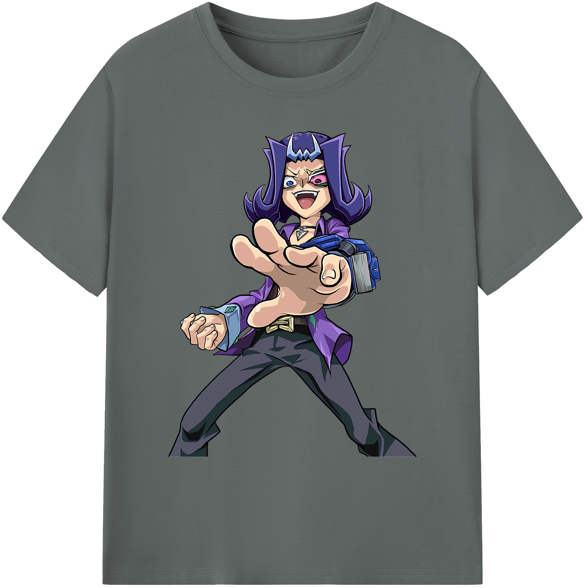 遊☆戯☆王 Yu-Gi-Oh! 綿100％ メンズ半袖Tシャツ｜肌触りやわらか＆通気性